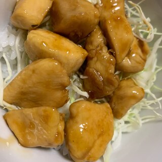 子供も大好き♡照り焼きチキン丼♪